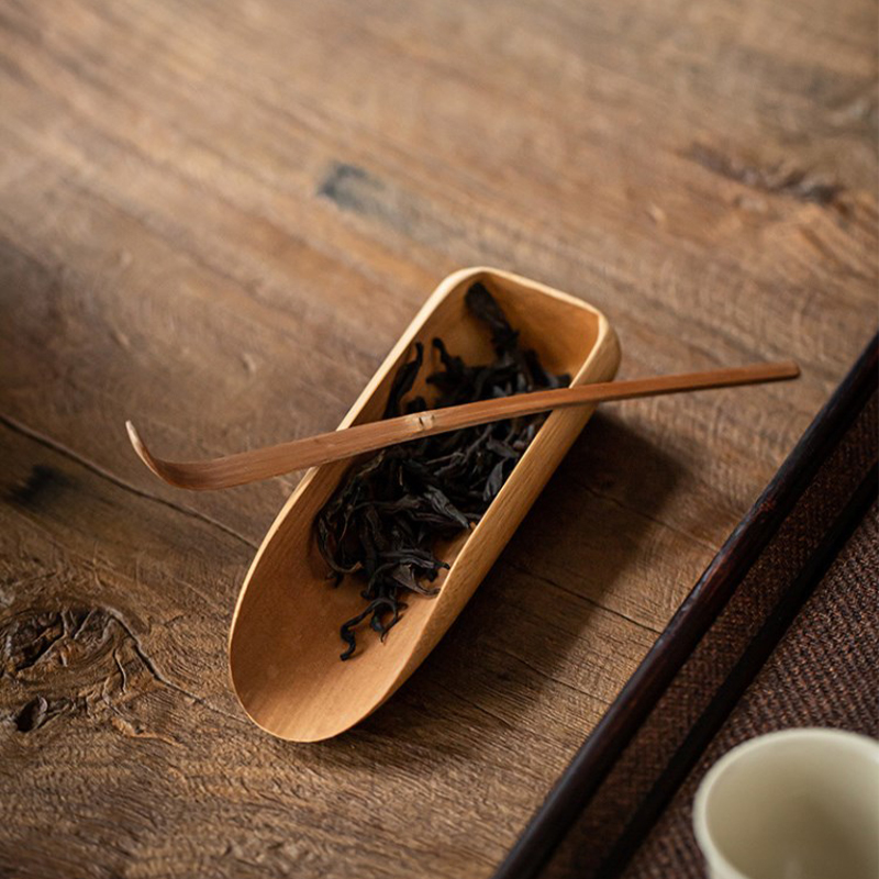 Kitchen Appliances Gift - Handmade Wood Tea Matcha Stick Spoon