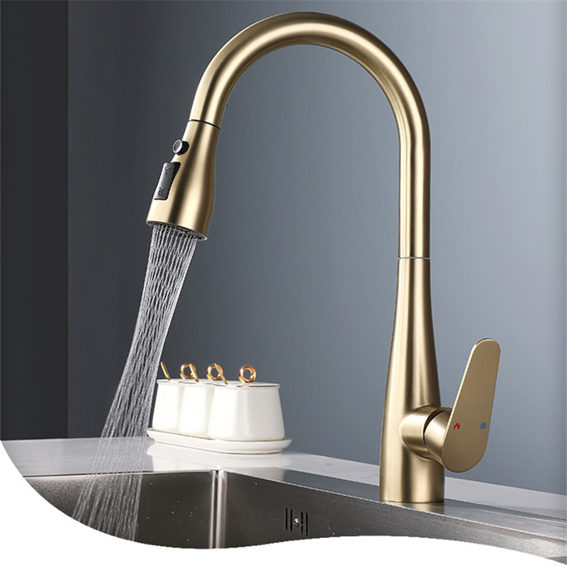 Brushed Gold Pull Out Kitchen  - Kitchen Appliances White 评论和价格