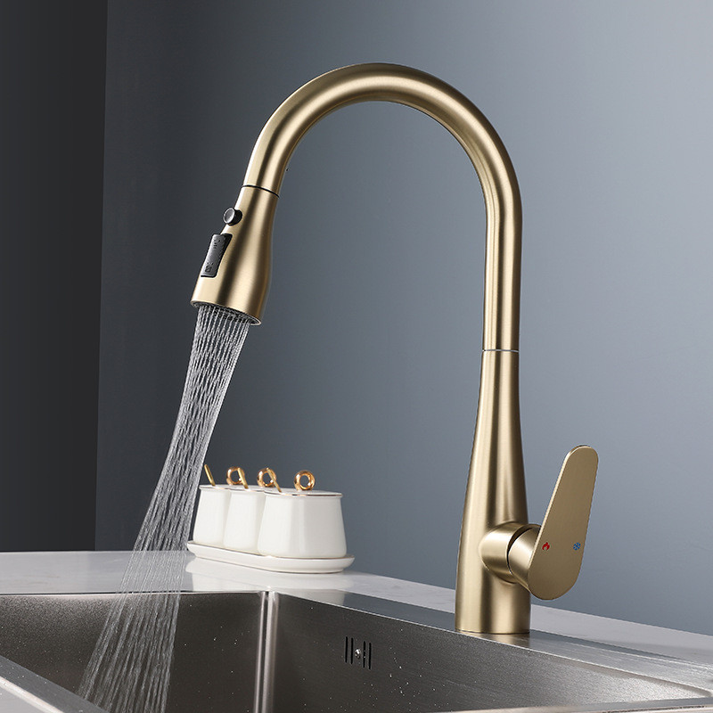 Brushed Gold Pull Out Kitchen  - Kitchen Appliances White 评论和价格