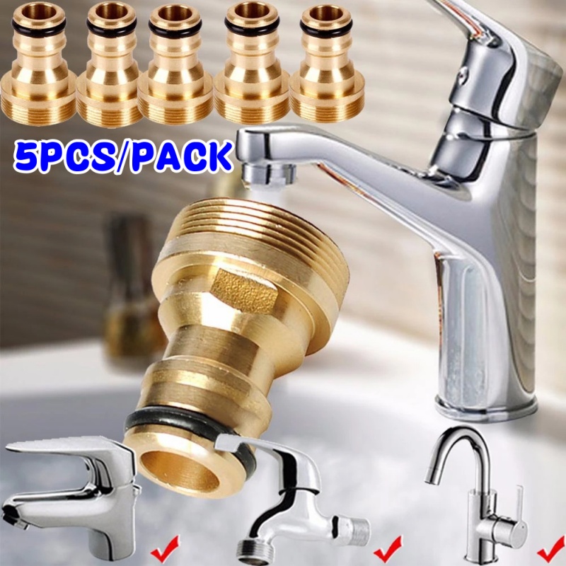 1/ 5PCS Universal Brass Tap Ki - Kitchen Appliances Electronics 评论和价格