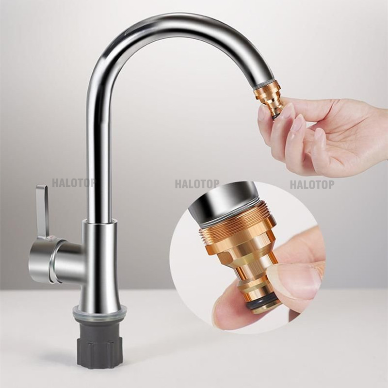 1/ 5PCS Universal Brass Tap Ki - Kitchen Appliances Electronics 评论和价格