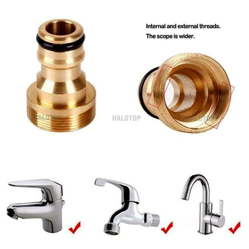 1/ 5PCS Universal Brass Tap Ki - Kitchen Appliances Electronics 评论和价格