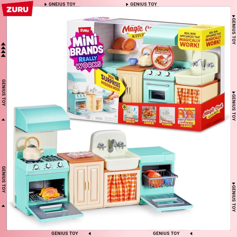 Zuru Mini Brands Magic Cook Ki - Kitchen Appliances Gift 评论和价格