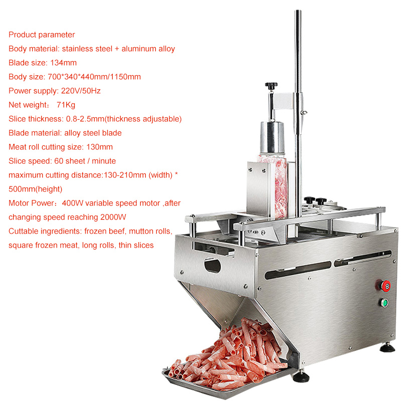 Meat Roll Slicer for Commercia - Hot Pot Electric 评论和价格