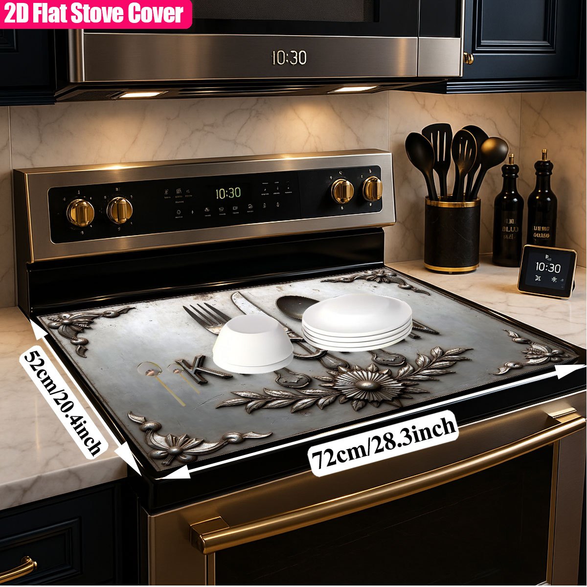 Heavy Duty Metal Stove Top Cov - Kitchen Appliances Electric Stove 评论和价格